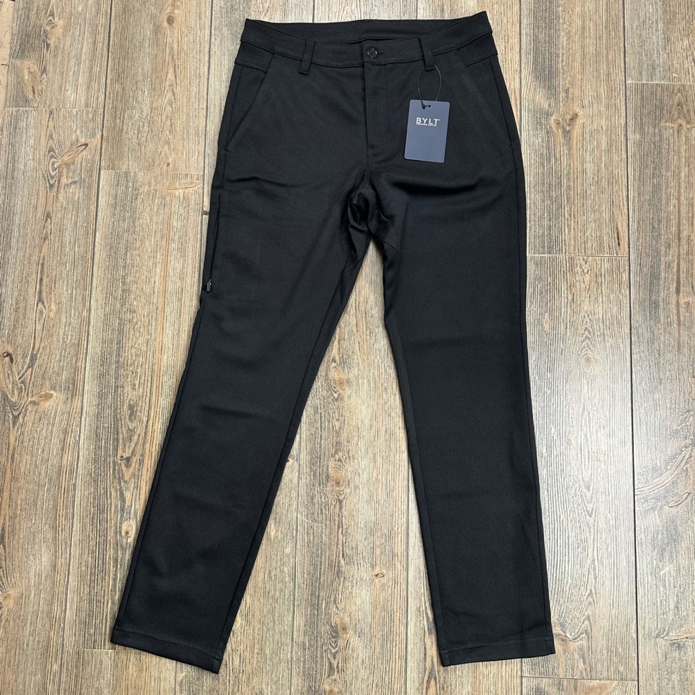 BYLT Basics Black Men's Chinos